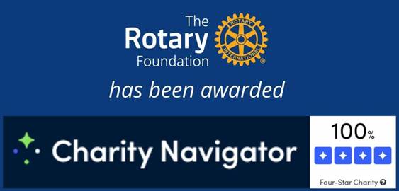 Alla Fondazione Rotary il 15° riconoscimento di Charity Navigator